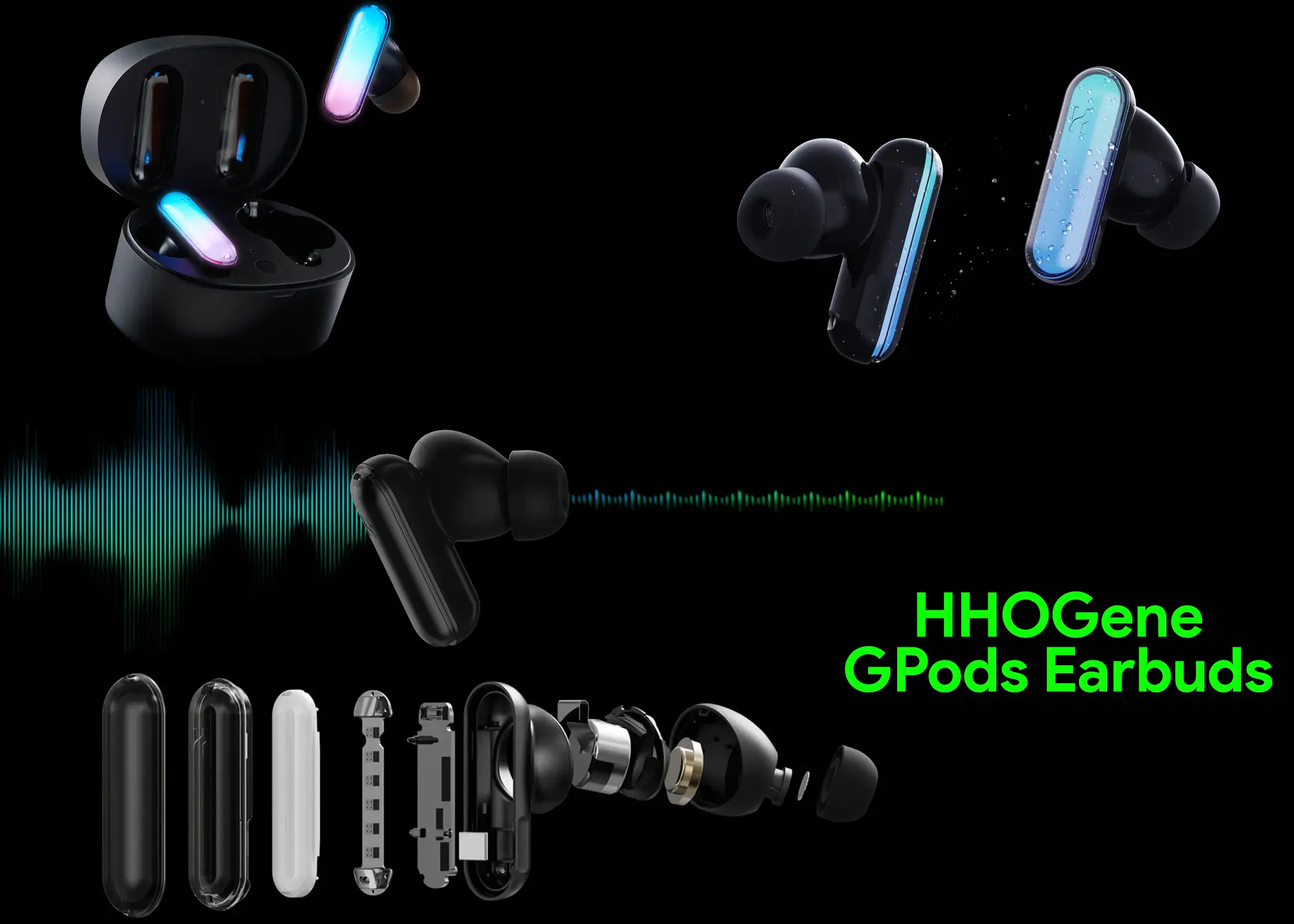 HHOGene GPods Earbuds Review: First Earbud That Lights Up
