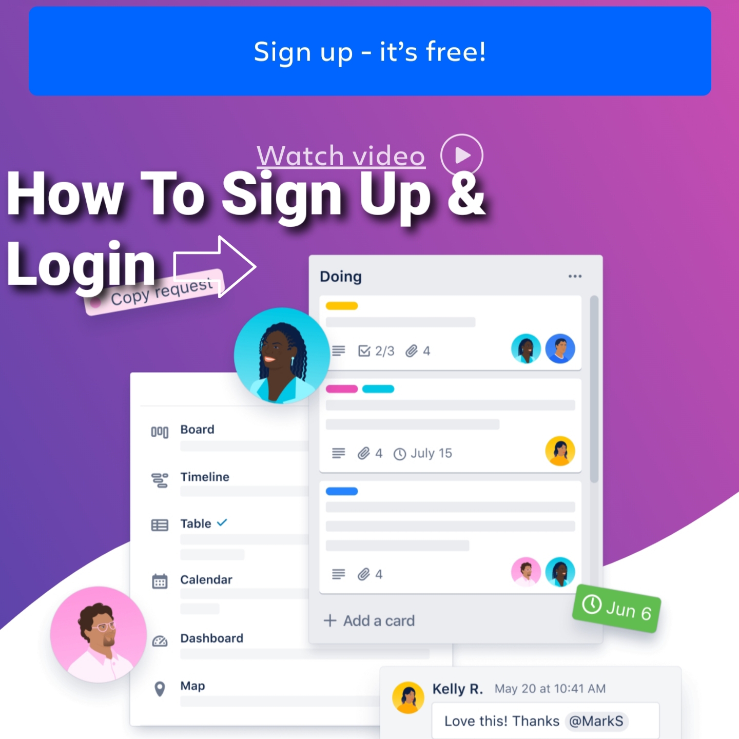 Trello - Step-by-Step On How To Sign Up And Login