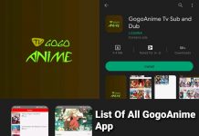 List Of GogoAnime App On Play Store & App Store With Features