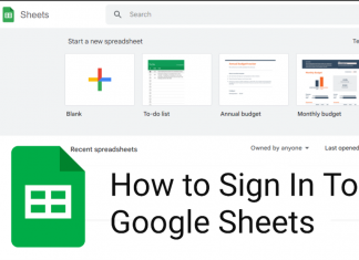 Google Sheets: How To Sign In Using Gmail & Email