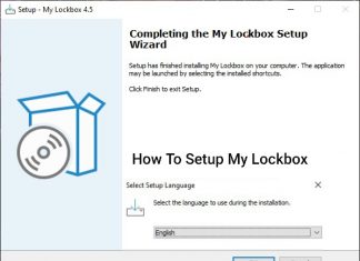 How To Set Up My Lockbox And Lock Your Windows Folders