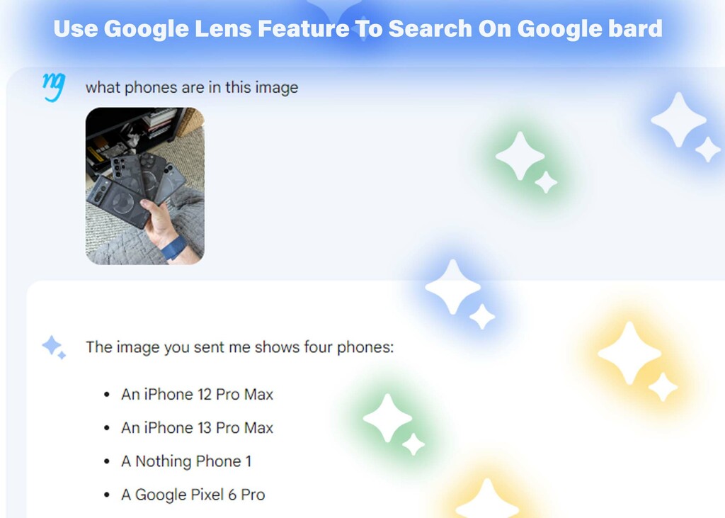 How to Use Images To Search On Google Bard - Google Lens