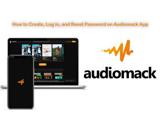 How to Create, Log in, and Reset Password on Audiomack App