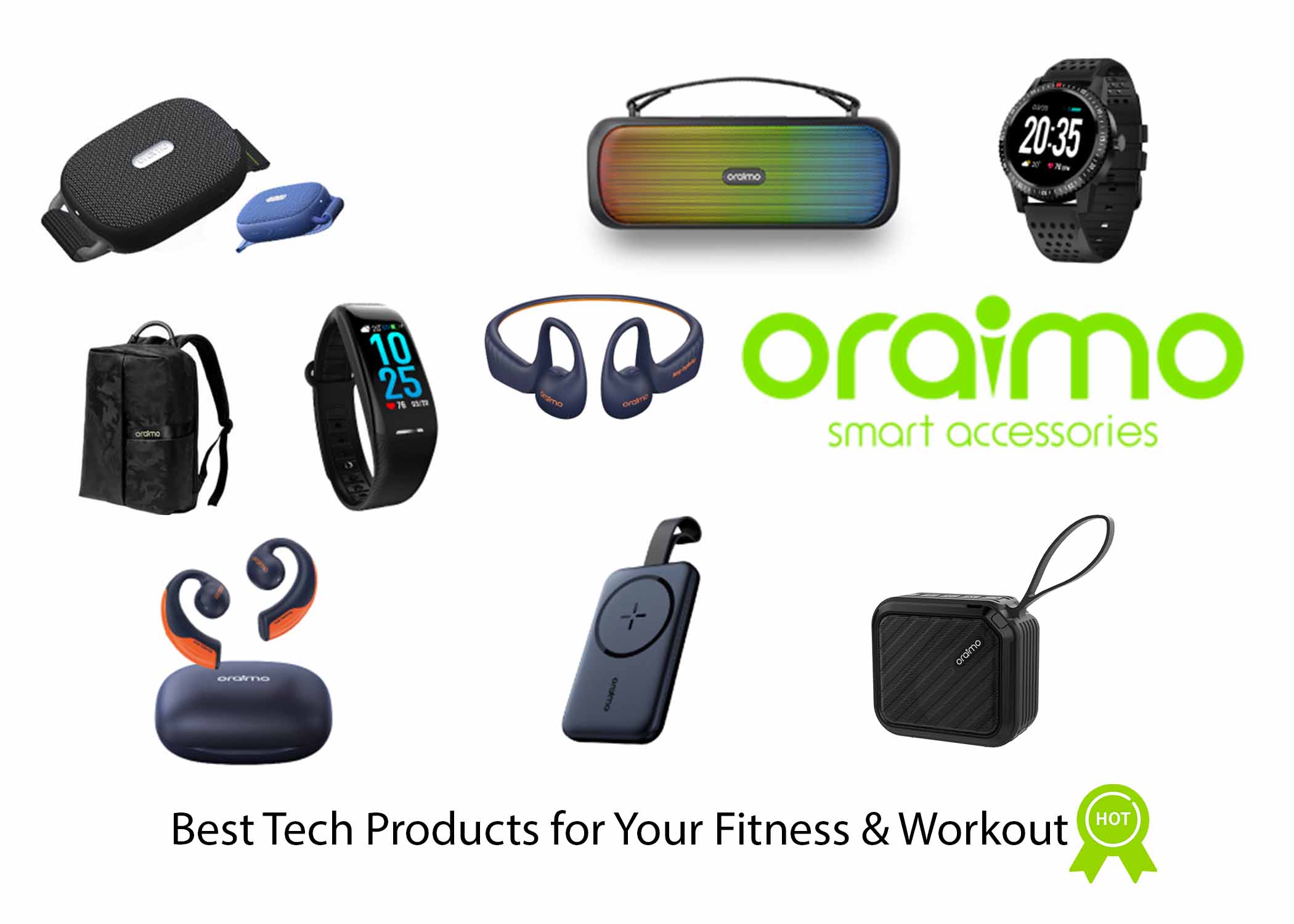 Oraimo - 10 Best Tech Products for Your Fitness & Workout