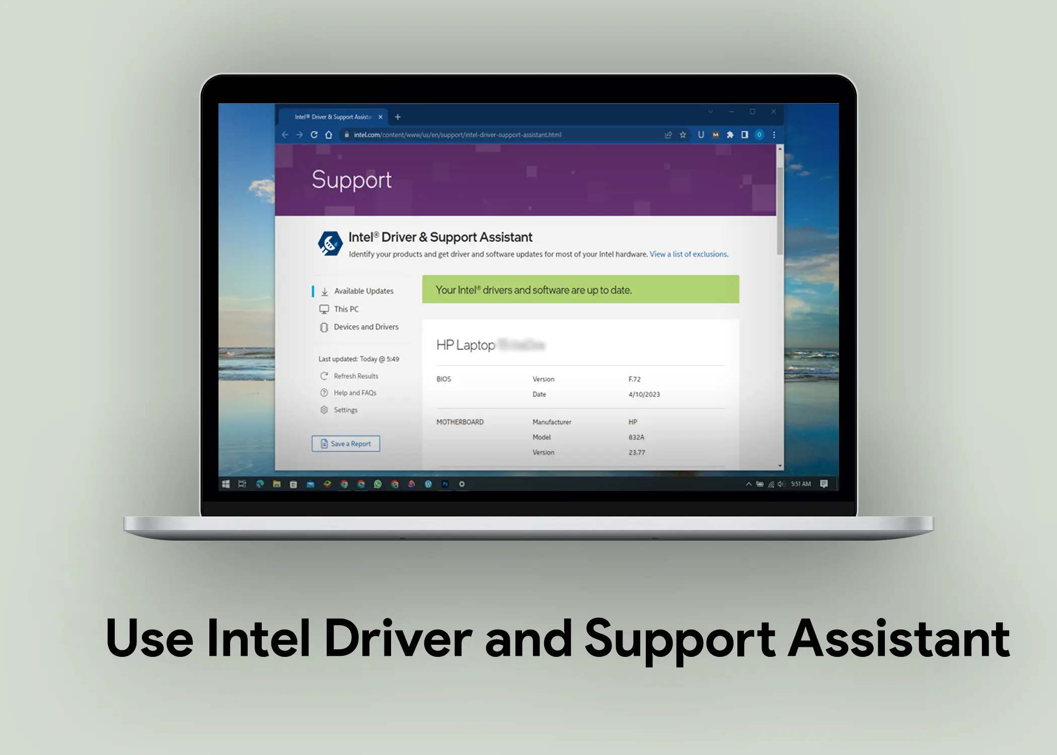 How to Use Intel Driver and Support Assistant (Intel DSA)