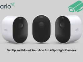 How to Set Up and Mount Your Arlo Pro 4 Spotlight Camera