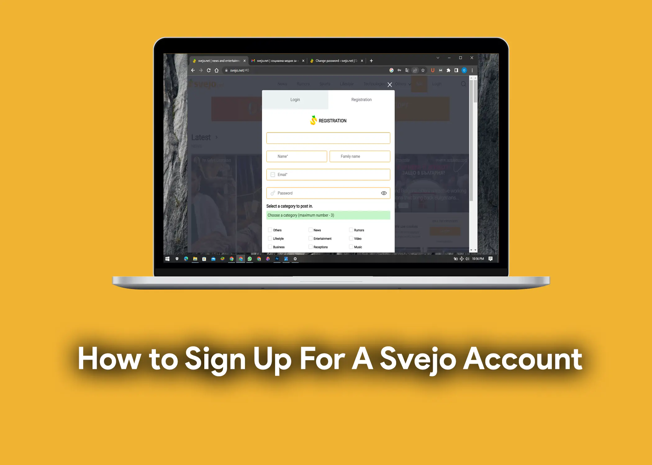 Svejo Sign Up - How to Create A Svejo Account