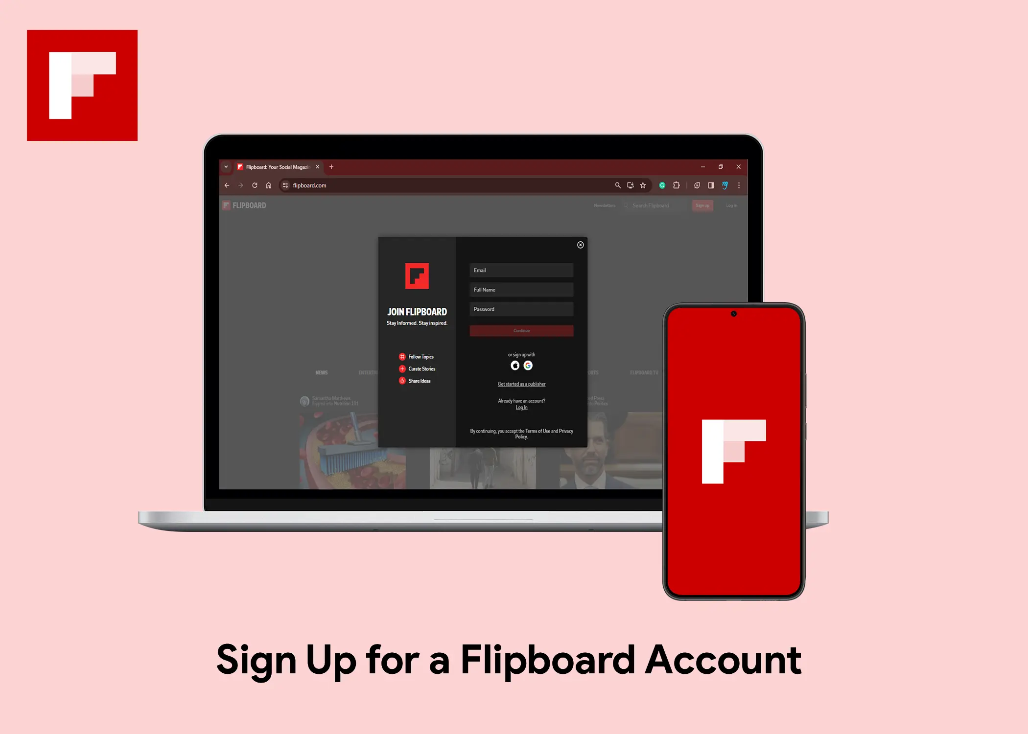 How to Sign Up for a Flipboard Account