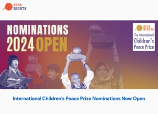 International Children's Peace Prize Nominations Now Open