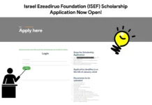 Israel Ezeadiruo Foundation (ISEF) Scholarship Application Now Open!