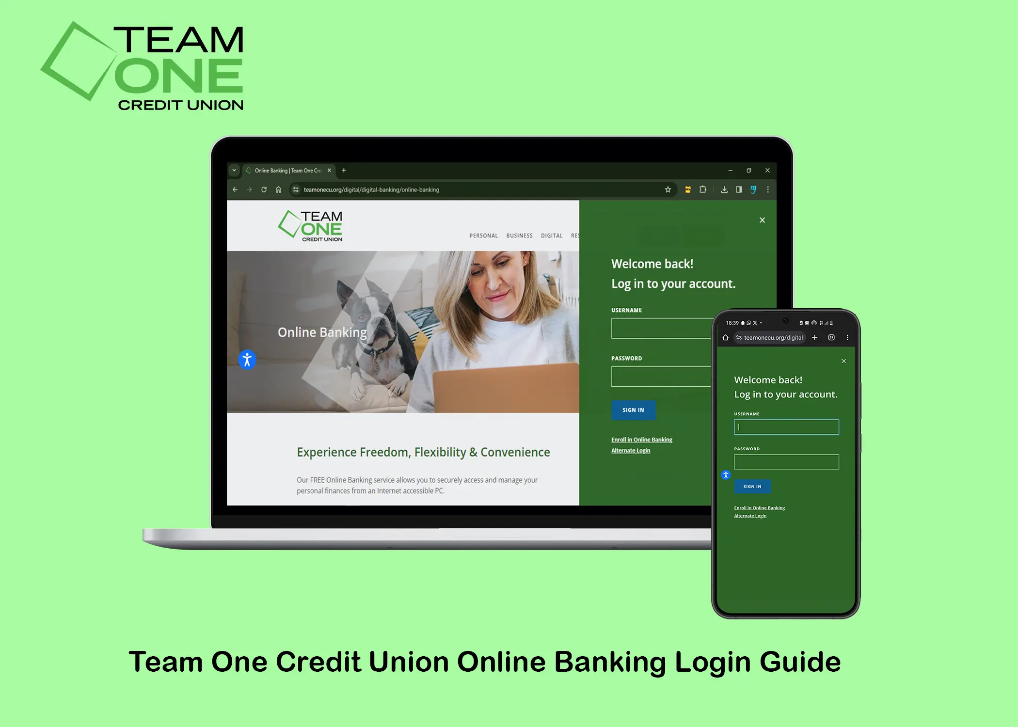 Team One Credit Union Online Banking Login Guide