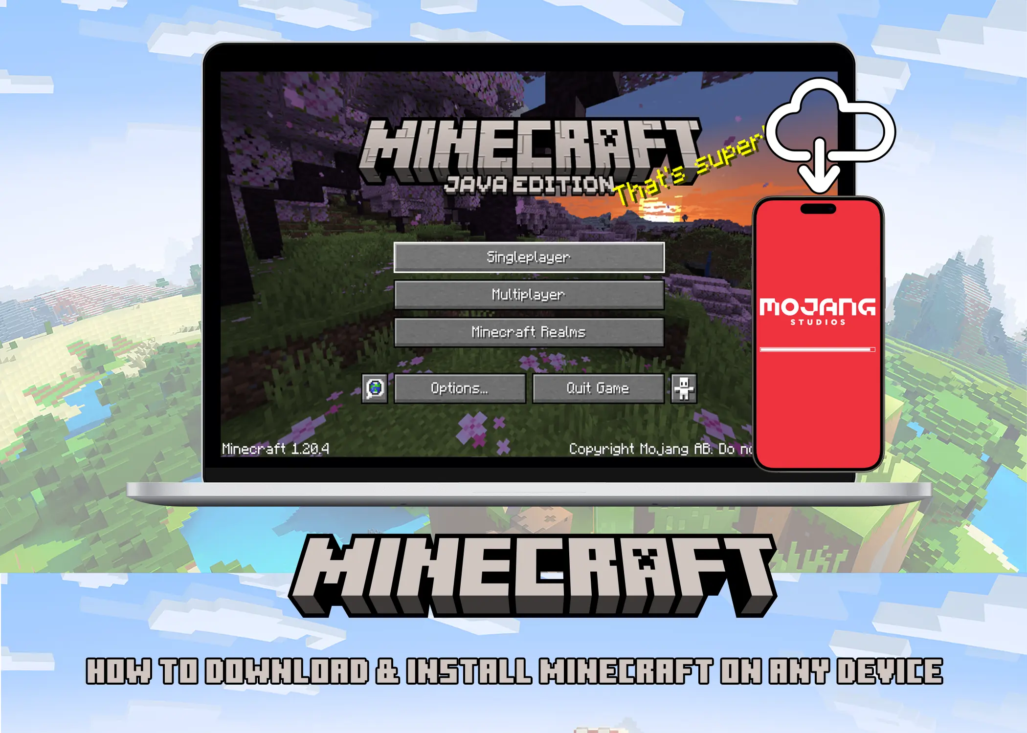 How to Download & Install Minecraft on Any Device