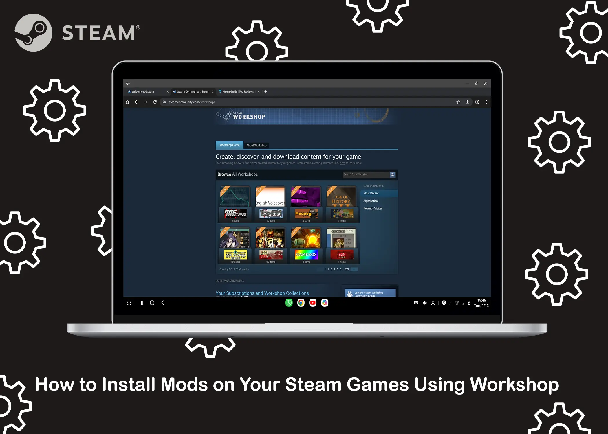 How to Install Mods on Your Steam Games Using Workshop