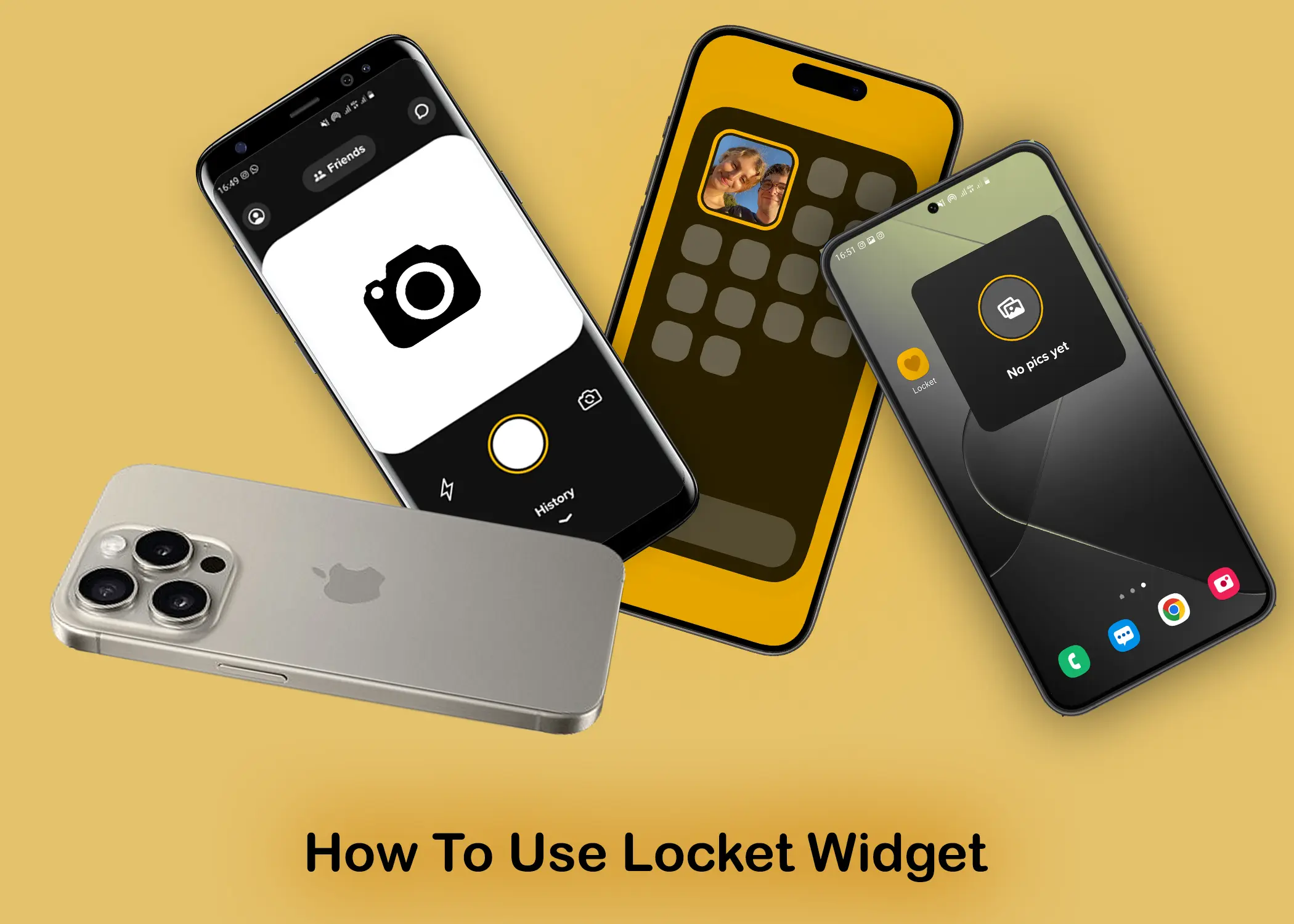 How to Use the Locket Widget Camera App