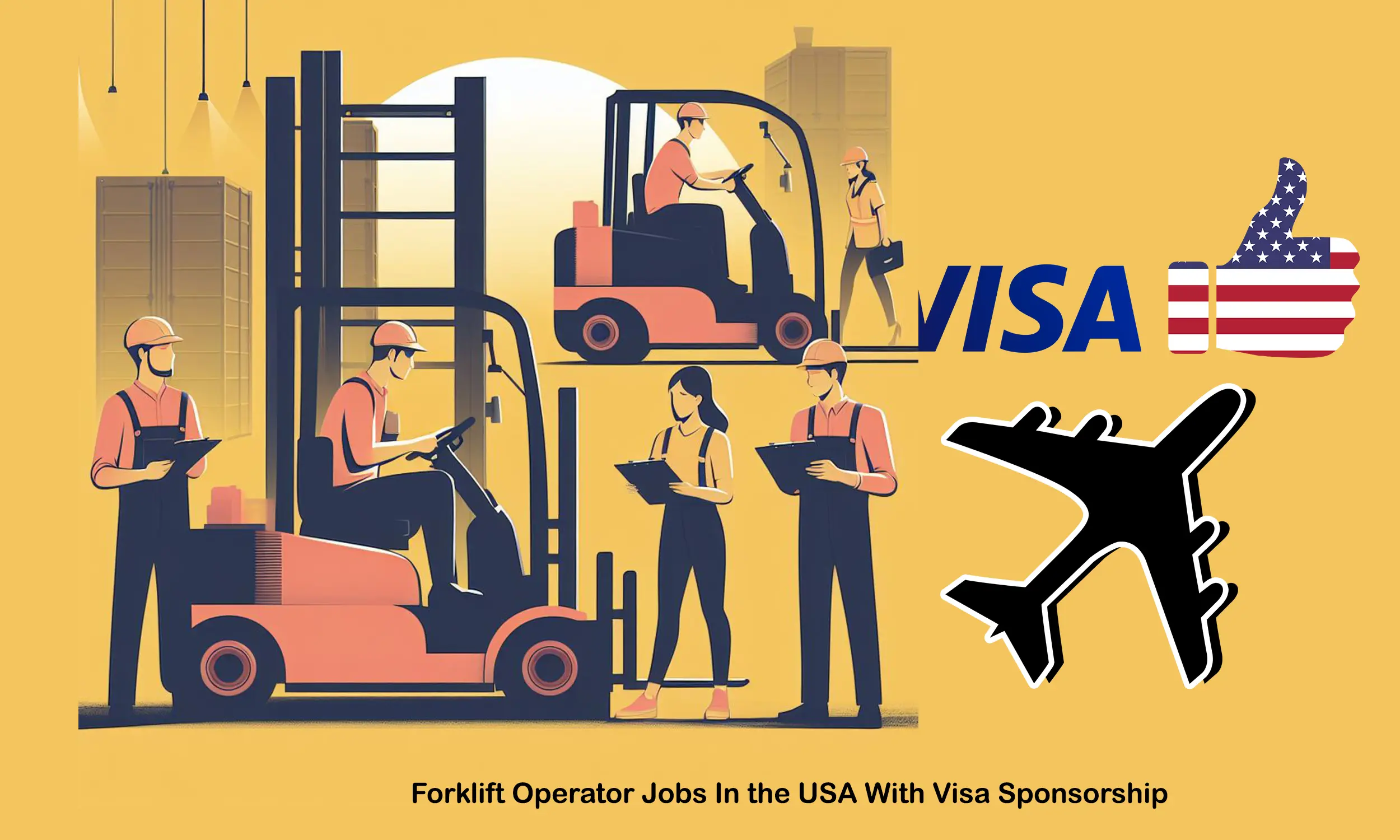 Forklift Operator Job in USA with Visa Sponsorship
