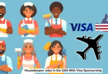 Housekeeper Jobs In USA With Visa Sponsorship