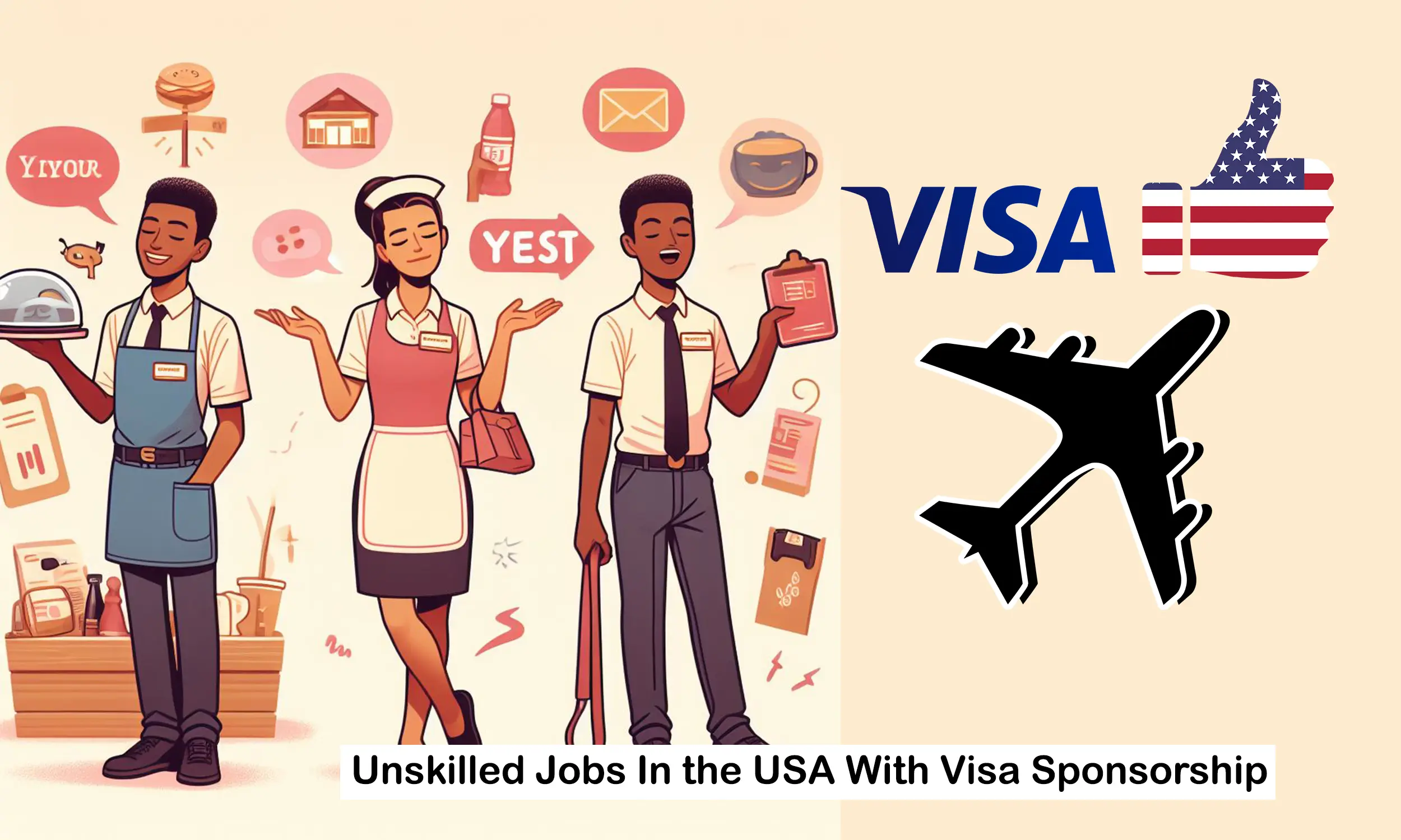 Unskilled Jobs in the USA with Visa Sponsorship